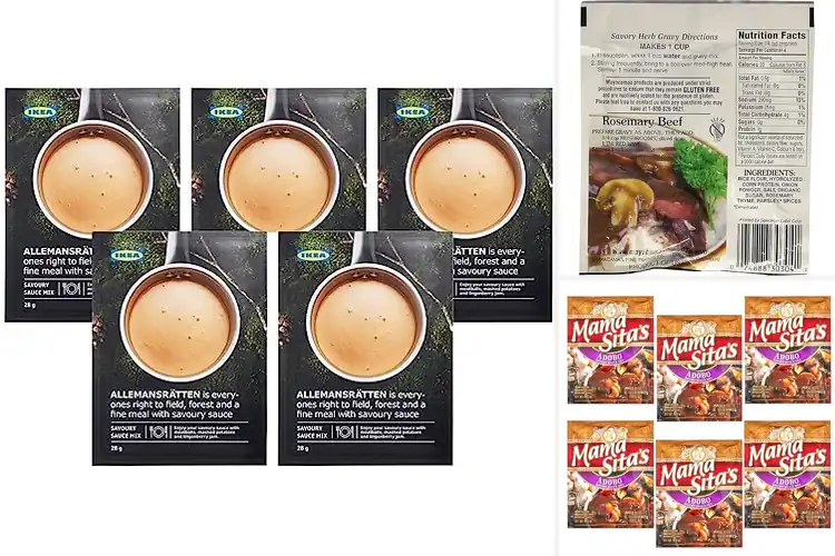 Detailed view of Best Savory Sauce Mixes