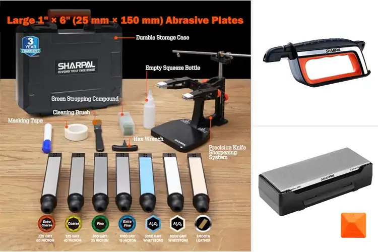 Detailed view of Best SHARPAL Sharpener: Razor-Sharp Knives Made Easy