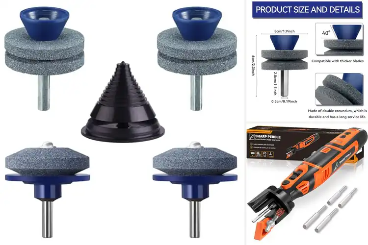 Detailed view of Best Sharpening Blades For Lawn Mower Blades