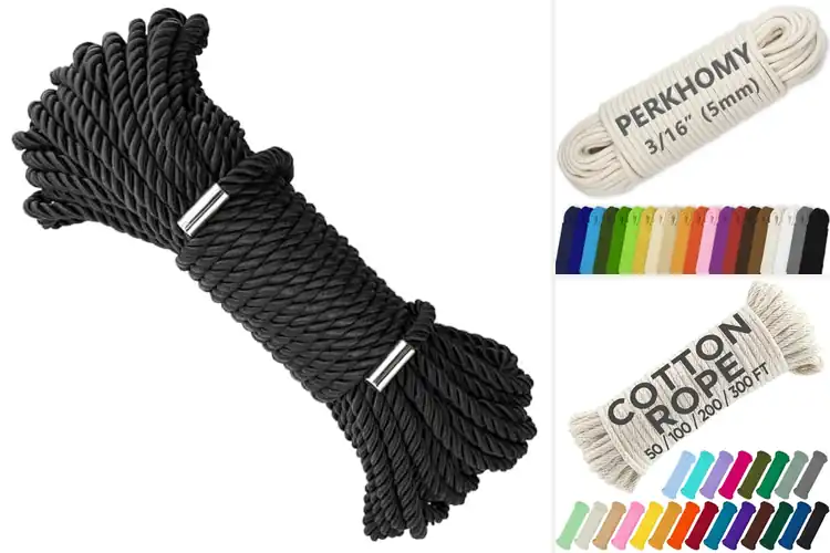 Detailed view of Best Soft Braided Cord Rope