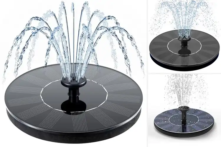 Detailed view of Best Solar Fountains