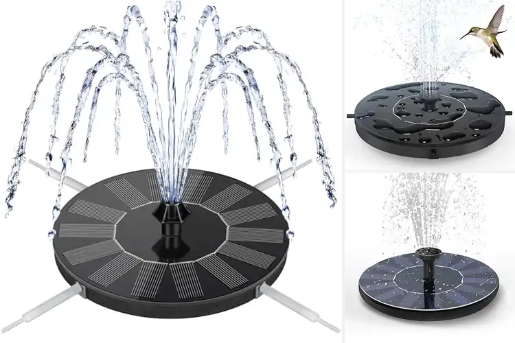 Detailed view of Best Solar Garden Fountains