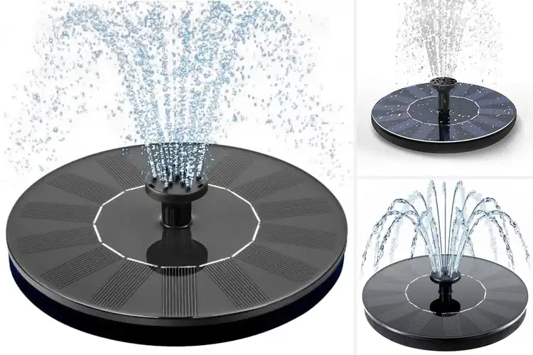 Detailed view of Best Solar-Powered Fountains