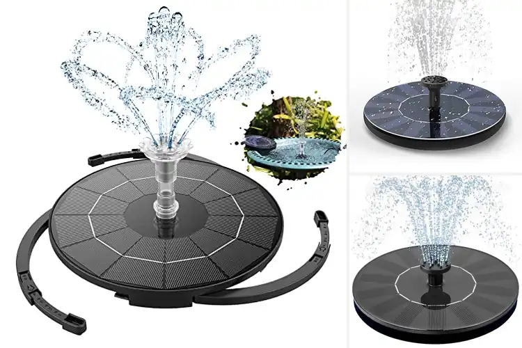 Detailed view of Best Solar-Powered Water Features
