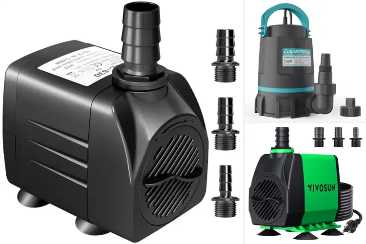 Detailed view of Best Submersible Pumps Included