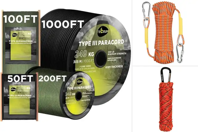 Detailed view of Best Survival Ropes: Top Picks for Strength & Versatility