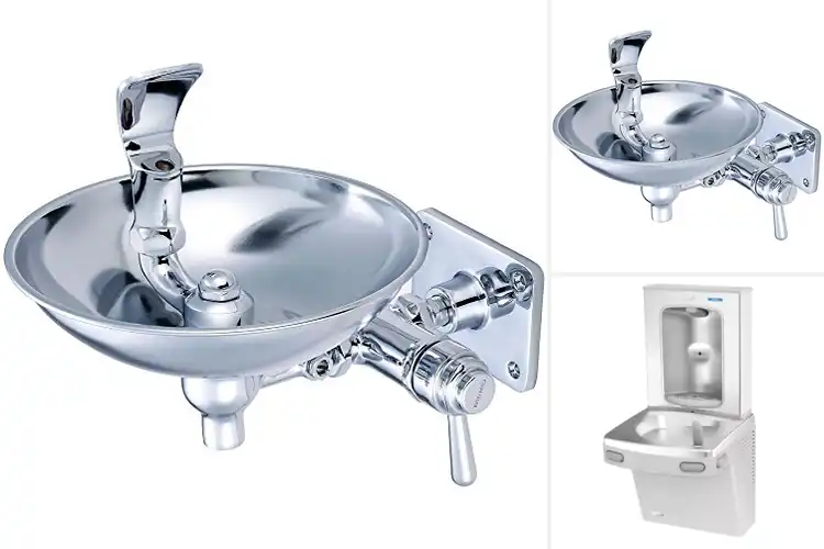 Detailed view of Best Wall Mount Fountain Setup