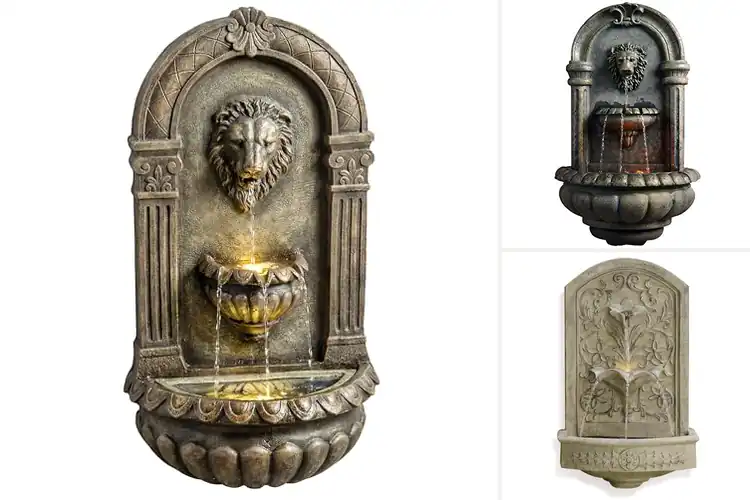 Detailed view of Best Wall Mounted Outdoor Fountains