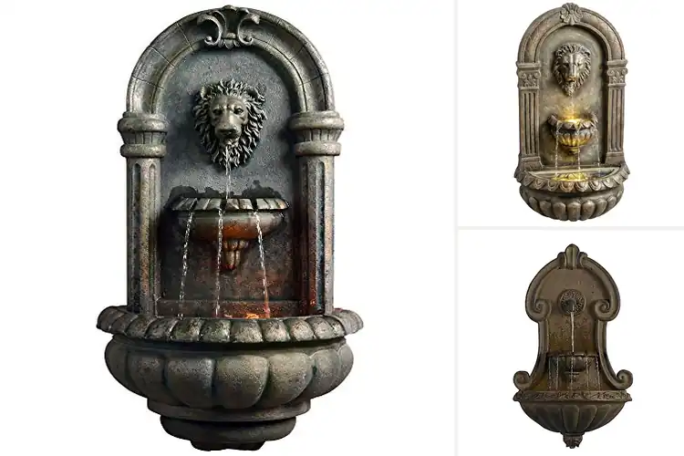 Detailed view of Best Wall-Mounted Patio Fountains: Your Oasis Awaits