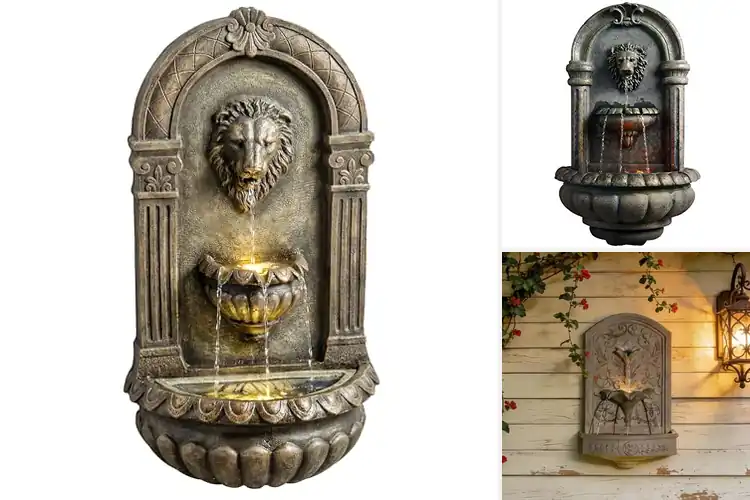 Detailed view of Best Wall Mounted Water Features: Serene Elegance Awaits