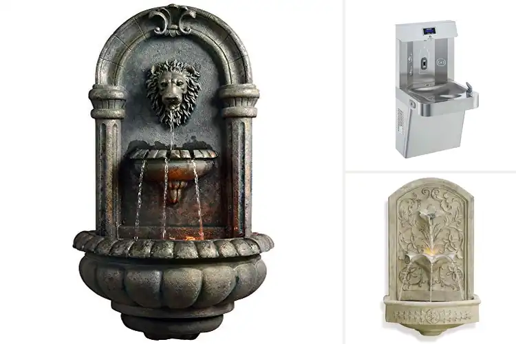 Detailed view of Best Wall Water Fountains: Serene Retreats Await