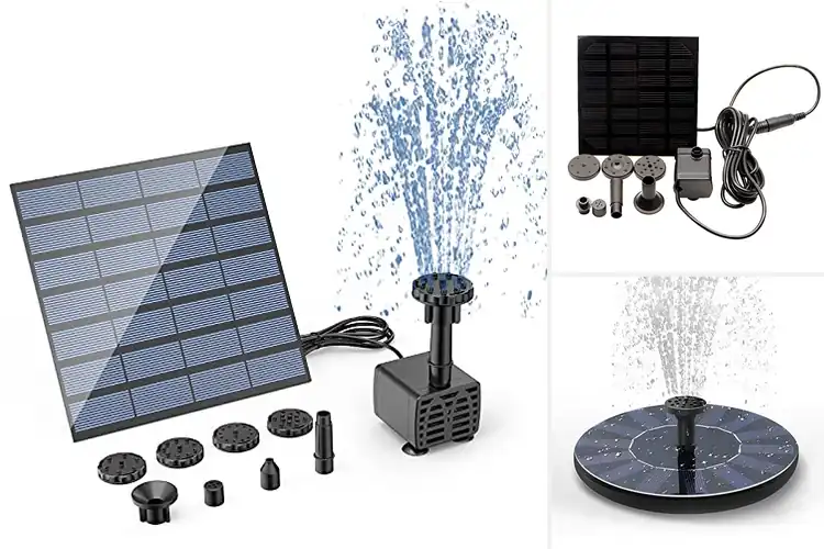 Detailed view of Best Water Pumps For Solar Fountains