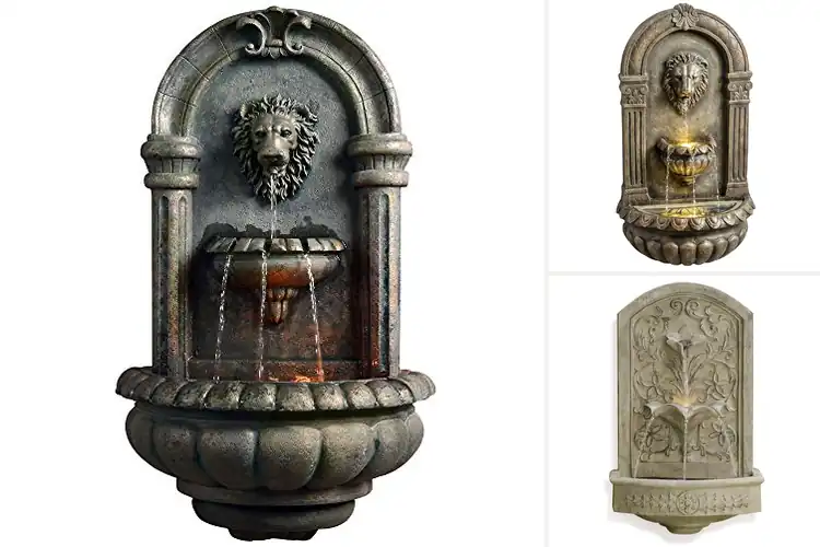 Detailed view of Best Weather Resistant Wall Fountain