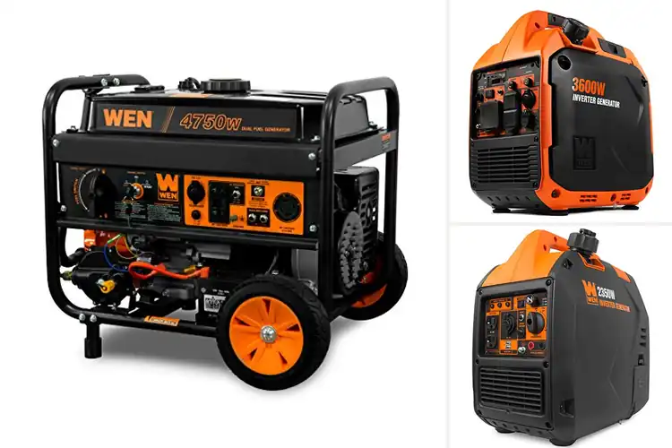 Detailed view of Best WEN Portable Generators